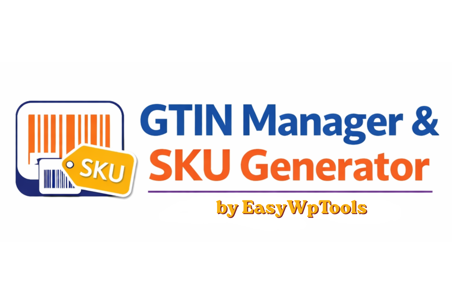 GTIN Manager & SKU Generator for WooCommerce logo